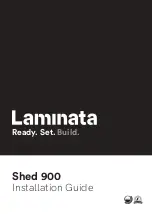 Preview for 1 page of Laminata Shed 900 Installation Manual