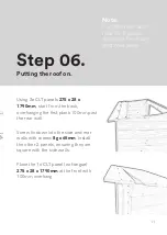 Предварительный просмотр 11 страницы Laminata Shed 900 Installation Manual