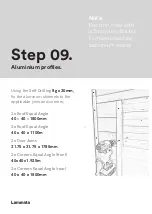 Preview for 14 page of Laminata Shed 900 Installation Manual