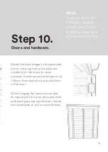 Preview for 15 page of Laminata Shed 900 Installation Manual