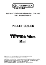 LAMINOX Idro TERMOBOILER Mini 12 Instructions For Installation, Use And Maintenance Manual preview