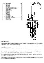 Preview for 3 page of Lamona Alvo TAP8319 Manual