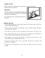 Preview for 9 page of Lamona HJA 6750 Installation & Operating Instructions Manual