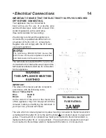 Preview for 14 page of Lamona HJA2230 Installation & Operating Instructions Manual