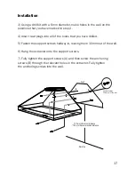 Предварительный просмотр 17 страницы Lamona HJA2480-1 User'S Installation Manual