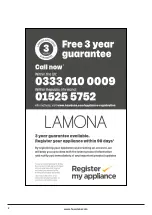 Preview for 2 page of Lamona LAM2375 User Instructions And Installation