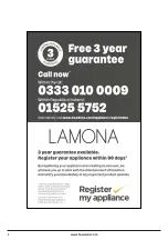 Preview for 2 page of Lamona LAM2410 User Instructions And Installation