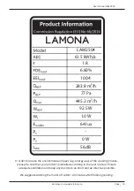 Preview for 17 page of Lamona LAM2504 Instructions And Installation