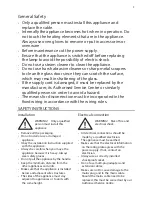 Preview for 3 page of Lamona LAM3208 User Manual