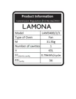 Preview for 26 page of Lamona LAM3400 User'S Installation Manual