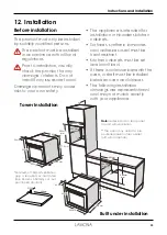 Preview for 23 page of Lamona LAM3412 Instructions And Installation