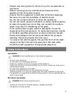 Preview for 5 page of Lamona LAM3703 User Manual