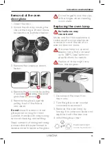 Предварительный просмотр 25 страницы Lamona LAM3710 Instructions And Installation