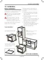 Предварительный просмотр 27 страницы Lamona LAM3710 Instructions And Installation