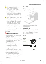 Предварительный просмотр 29 страницы Lamona LAM3710 Instructions And Installation