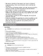 Preview for 5 page of Lamona LAM7001 User Manual