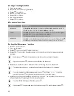 Preview for 16 page of Lamona LAM7002 User Manual