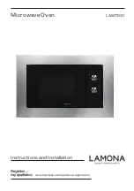 Lamona LAM7300 Instructions And Installation предпросмотр