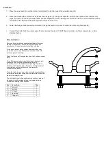 Preview for 2 page of Lamona TAP9023 Installation