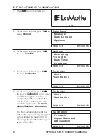 Предварительный просмотр 10 страницы LaMotte 2020e User Instruction