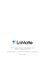 Предварительный просмотр 44 страницы LaMotte 2020e User Instruction