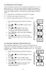 Предварительный просмотр 22 страницы LaMotte CON 6 PLUS Manual