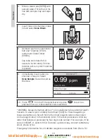 Предварительный просмотр 10 страницы LaMotte DC1500-CL Manual