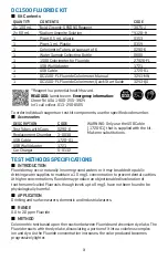 Preview for 3 page of LaMotte DC1500 FLUORIDE Manual