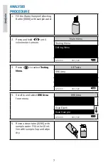 Предварительный просмотр 7 страницы LaMotte DC1500 UREA Instruction Manual