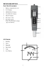 Предварительный просмотр 4 страницы LaMotte ORP PockeTester Tracer Manual