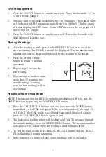 Предварительный просмотр 6 страницы LaMotte ORP PockeTester Tracer Manual