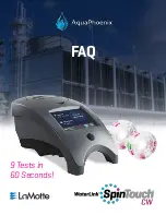 Предварительный просмотр 1 страницы LaMotte Water Link Spin Touch CW Faq