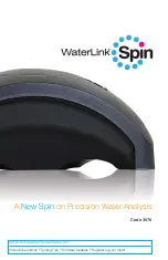 Предварительный просмотр 1 страницы LaMotte WaterLink Spin Manual