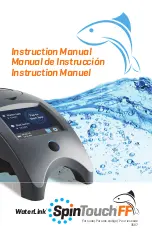 LaMotte WaterLink SpinTouchFF Instruction Manual предпросмотр