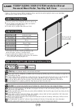 Preview for 1 page of Lamp FD25SP Installation Manual