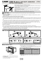 Предварительный просмотр 3 страницы Lamp HDSN-30K Installation Manual