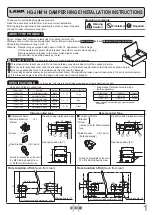 Lamp HG-JHM14 Installation Instructions Manual preview