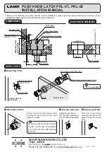 Preview for 1 page of Lamp PKL-07 Installation Manual