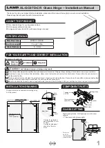 Предварительный просмотр 1 страницы Lamp XL-GC07D-CR Installation Manual