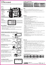 Preview for 2 page of Lampa 70167 User Manual