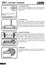 Preview for 10 page of Lampa TURBO 4 Instruction Manual