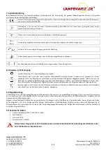 Предварительный просмотр 2 страницы Lampenwelt 9616014 Operating Instructions Manual