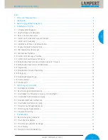 Предварительный просмотр 3 страницы Lampert PUK5.1 Operating Manual