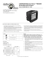 Предварительный просмотр 1 страницы Lamphus Maverix Cubus MALB22 Manual