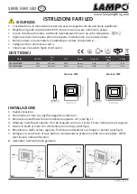 Предварительный просмотр 1 страницы Lampo FAFLAT30WRGB Instructions