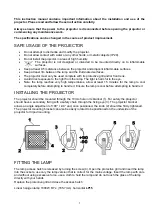 Preview for 2 page of Lampo FLOOD 1000W User Manual