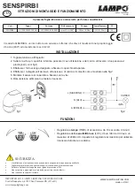 Preview for 1 page of Lampo SENSPIRBI Quick Start Manual