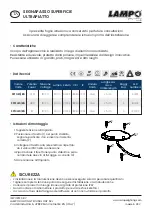 Предварительный просмотр 1 страницы Lampo SPF1LED/BN Manual