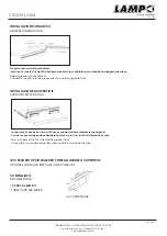 Preview for 2 page of Lampo STRISIL5MMBC Instructions