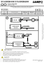 Preview for 3 page of Lampo SYUGR20W Instructions